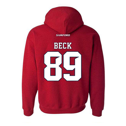 Samford - NCAA Football : Landon Beck - Hooded Sweatshirt-1