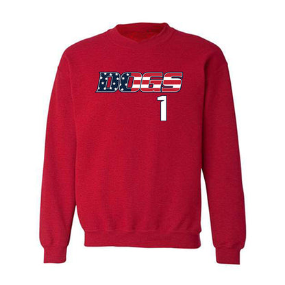 Samford - NCAA Women's Volleyball : Carly Minatel - Crewneck Sweatshirt-0