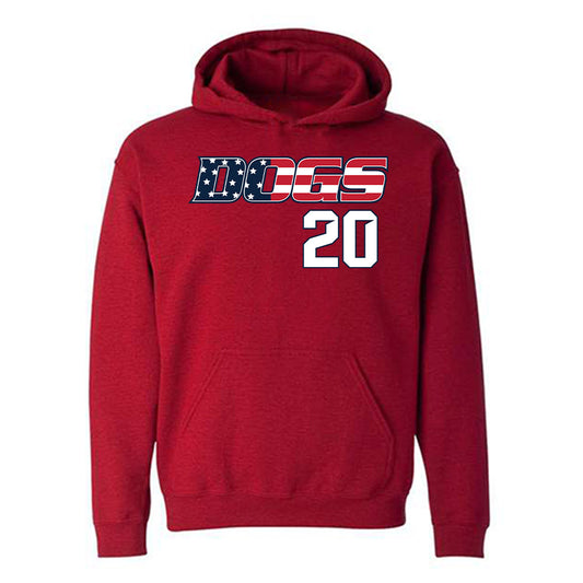 Samford - NCAA Women's Basketball : Bailey Hape - Classic Shersey Hooded Sweatshirt-0
