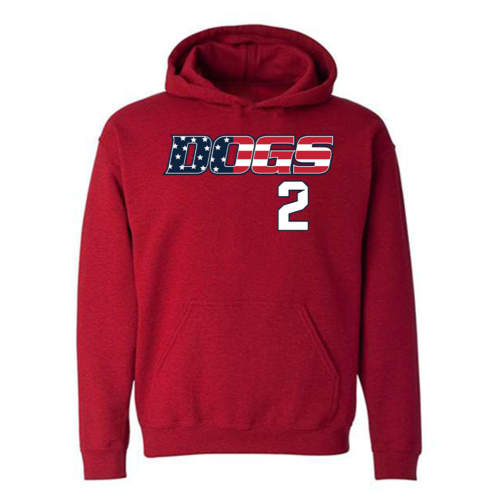 Samford - NCAA Men's Basketball : Jadin Booth - Hooded Sweatshirt-0