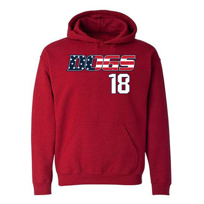 Samford - NCAA Women's Volleyball : Maggie Kalisz - Classic Shersey Hooded Sweatshirt-0