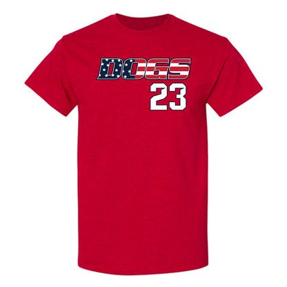 Samford - NCAA Football : David Theado - T-Shirt-0