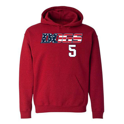 Samford - NCAA Men's Basketball : AJ Staton-McCray - Hooded Sweatshirt-0