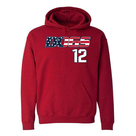 Samford - NCAA Football : Gardner Dunn - Classic Shersey Hooded Sweatshirt-0