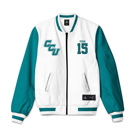 Coastal Carolina - NCAA Women's Soccer : Breckynn Pugh - Bomber Jacket-0