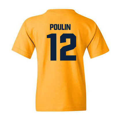 MCLA - NCAA Men's Soccer : Noah Poulin - Classic Shersey Youth T-Shirt-1