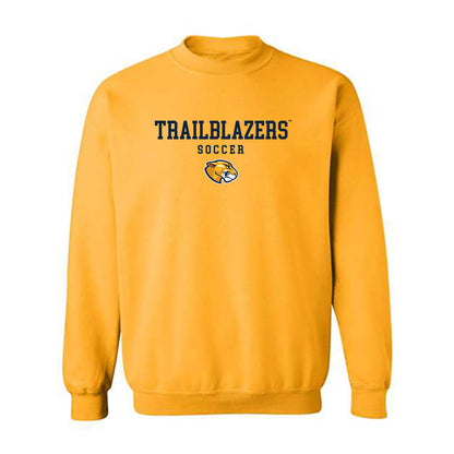 MCLA - NCAA Men's Soccer : Noah Poulin - Classic Shersey Crewneck Sweatshirt-0