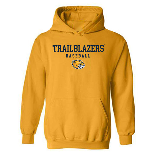 MCLA - NCAA Baseball : Owen Chizmadia - Classic Shersey Hooded Sweatshirt-0