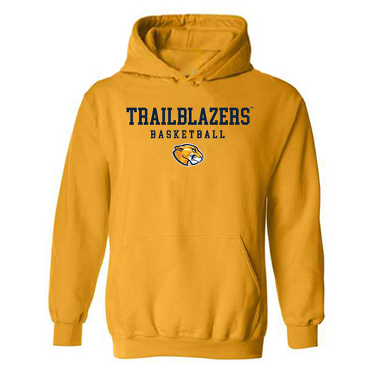 MCLA - NCAA Men's Basketball : Nicholas Kazmierczak - Classic Shersey Hooded Sweatshirt-0
