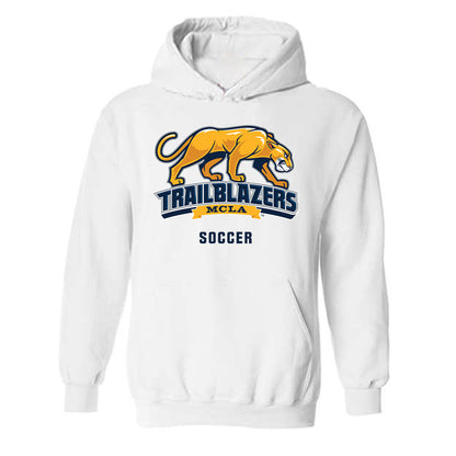 MCLA - NCAA Men's Soccer : Noah Poulin - Classic Shersey Hooded Sweatshirt-0