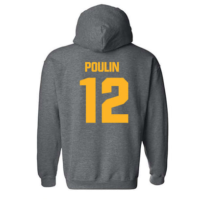 MCLA - NCAA Men's Soccer : Noah Poulin - Classic Shersey Hooded Sweatshirt-1