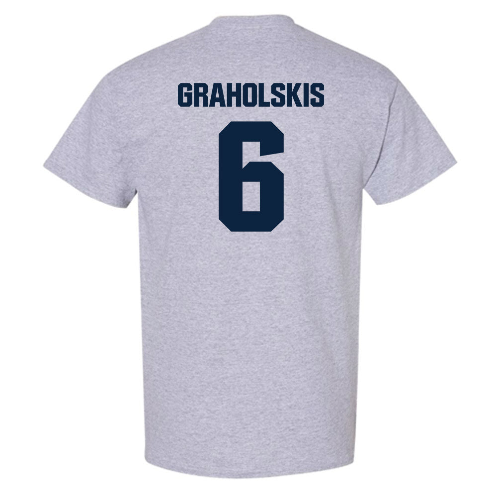 MCLA - NCAA Men's Ice Hockey : Krisjanis Graholskis - Classic Shersey T-Shirt-1