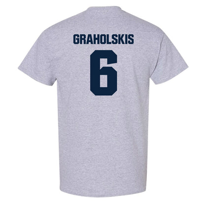 MCLA - NCAA Men's Ice Hockey : Krisjanis Graholskis - Classic Shersey T-Shirt-1