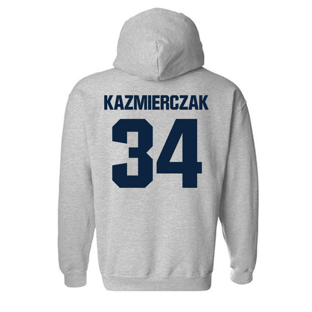 MCLA - NCAA Men's Basketball : Nicholas Kazmierczak - Classic Shersey Hooded Sweatshirt-1