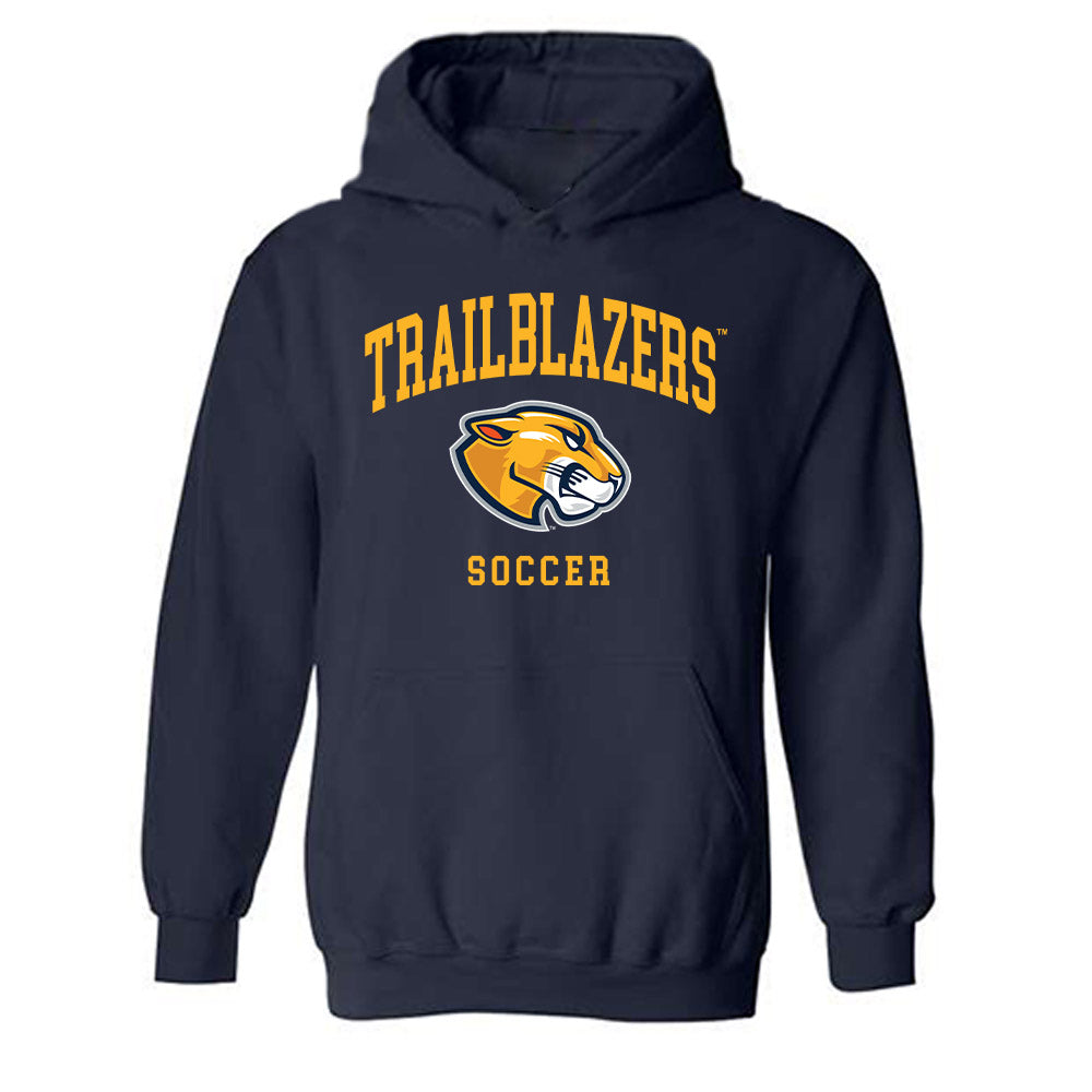 MCLA - NCAA Men's Soccer : William Lauria - Classic Shersey Hooded Sweatshirt-0