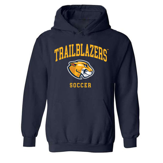 MCLA - NCAA Men's Soccer : William Lauria - Classic Shersey Hooded Sweatshirt-0