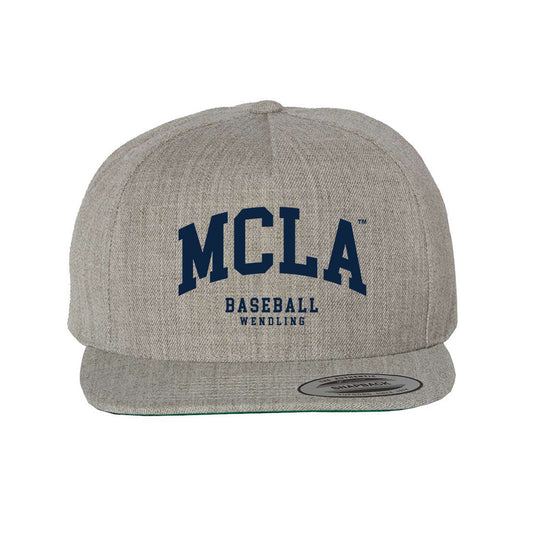 MCLA - NCAA Baseball : Chase Wendling - Snapback Hat-0