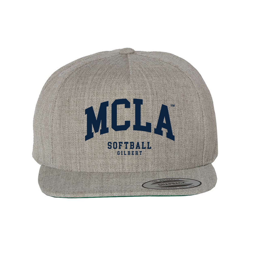 MCLA - NCAA Softball : Hannah Gilbert - Snapback Hat-0