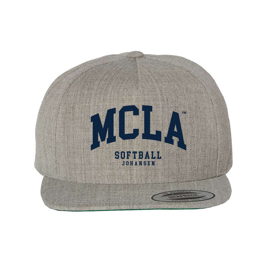 MCLA - NCAA Softball : Juliana Johansen - Snapback Hat-0