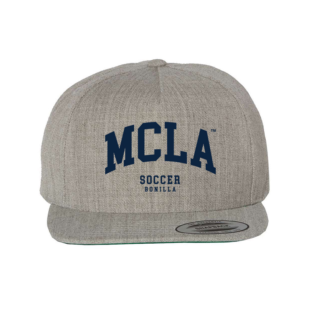 MCLA - NCAA Men's Soccer : Mario Bonilla - Snapback Hat-0