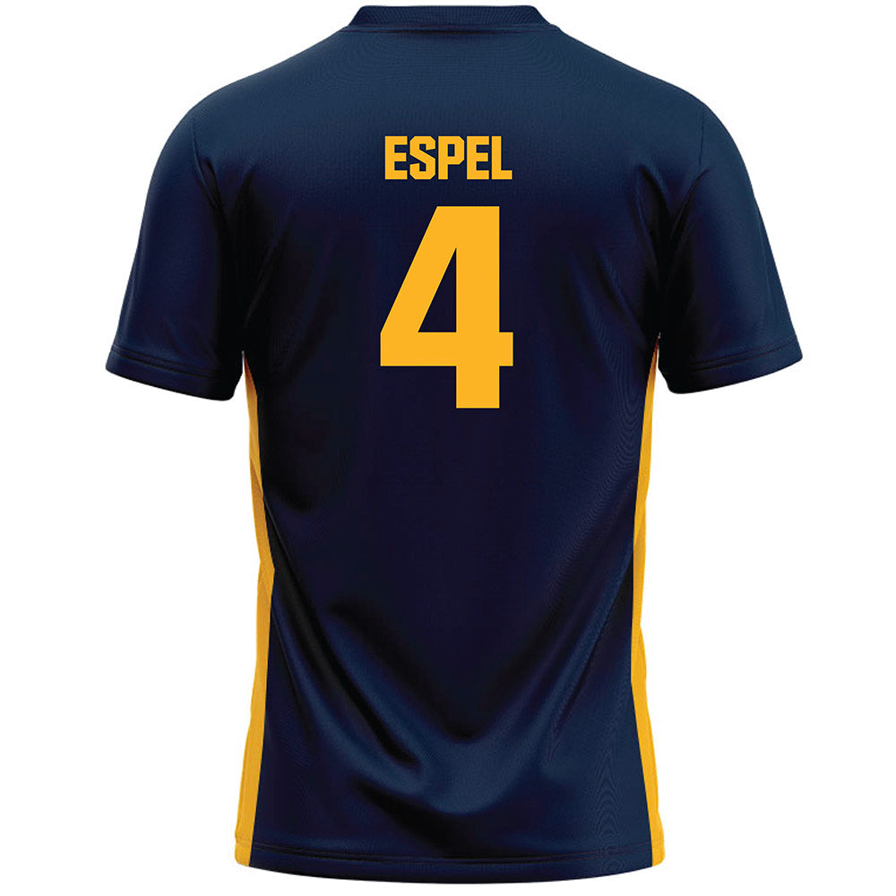 MCLA - NCAA Softball : Alexandra Espel - Navy Lacrosse Jersey -1