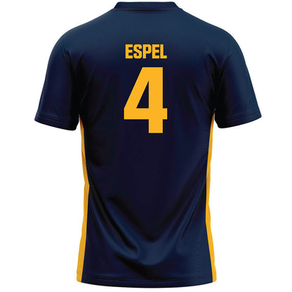 MCLA - NCAA Softball : Alexandra Espel - Navy Lacrosse Jersey -1