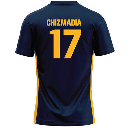 MCLA - NCAA Baseball : Owen Chizmadia - Navy Lacrosse Jersey -1