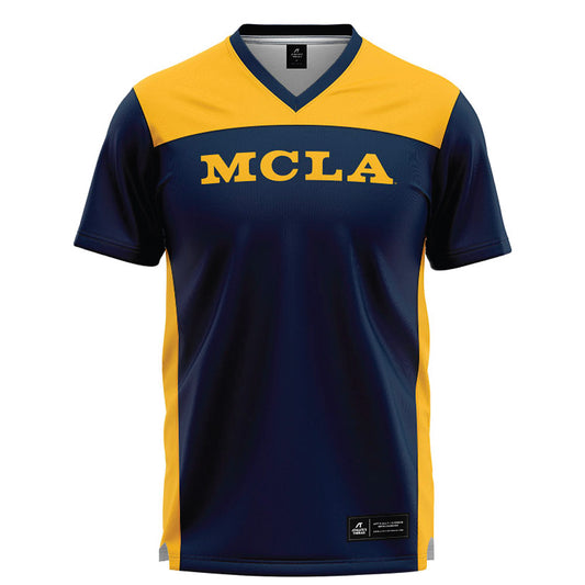 MCLA - NCAA Women's Cross Country : Natalie LaRoche - Navy Lacrosse Jersey -0