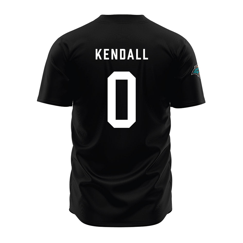 Coastal Carolina - NCAA Softball : Leah Kendall - Black Jersey-1