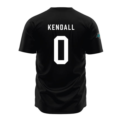 Coastal Carolina - NCAA Softball : Leah Kendall - Black Jersey-1