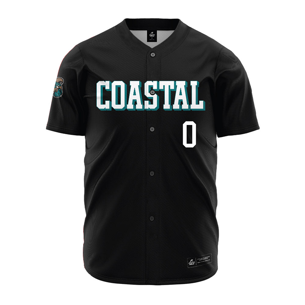 Coastal Carolina - NCAA Softball : Leah Kendall - Black Jersey-0