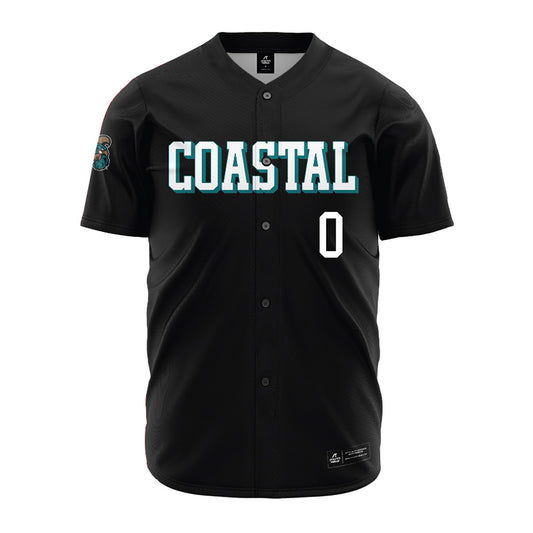 Coastal Carolina - NCAA Softball : Leah Kendall - Black Jersey-0