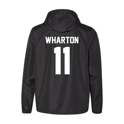Elon - NCAA Men's Soccer : Alex Wharton - Windbreaker-1