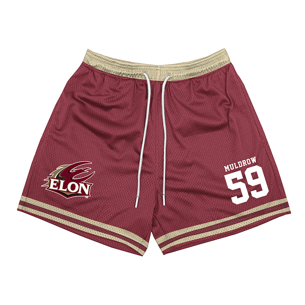 Elon - NCAA Football : Michael Muldrow - Shorts-0