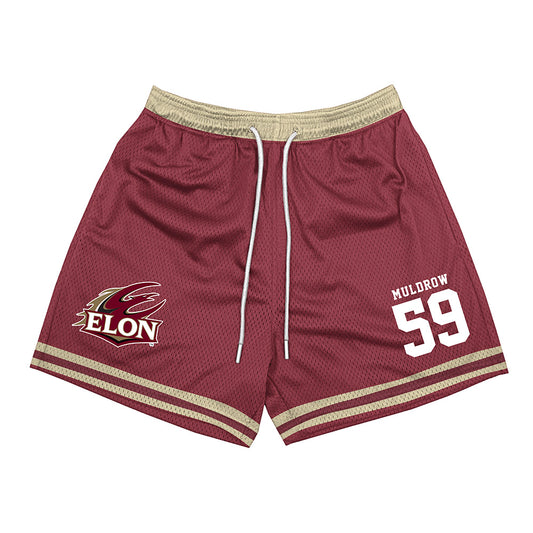 Elon - NCAA Football : Michael Muldrow - Shorts-0