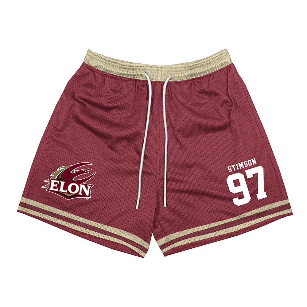 Elon - NCAA Football : Carter Stimson - Shorts-0