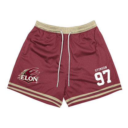 Elon - NCAA Football : Carter Stimson - Shorts-0