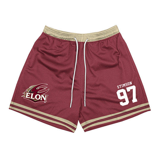 Elon - NCAA Football : Carter Stimson - Shorts-0