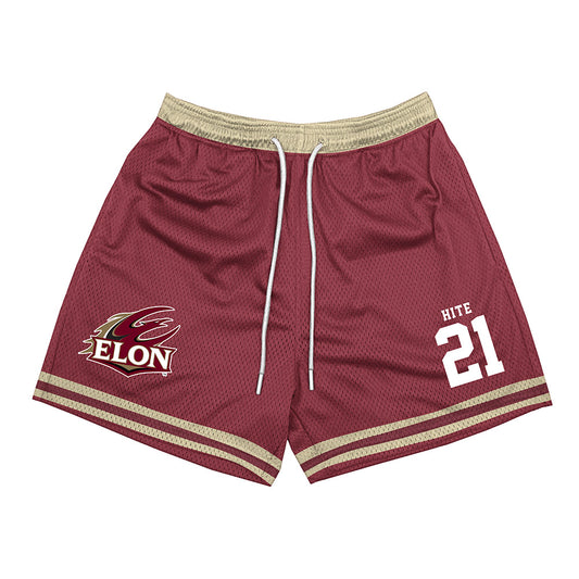 Elon - NCAA Football : Derek Hite - Shorts-0