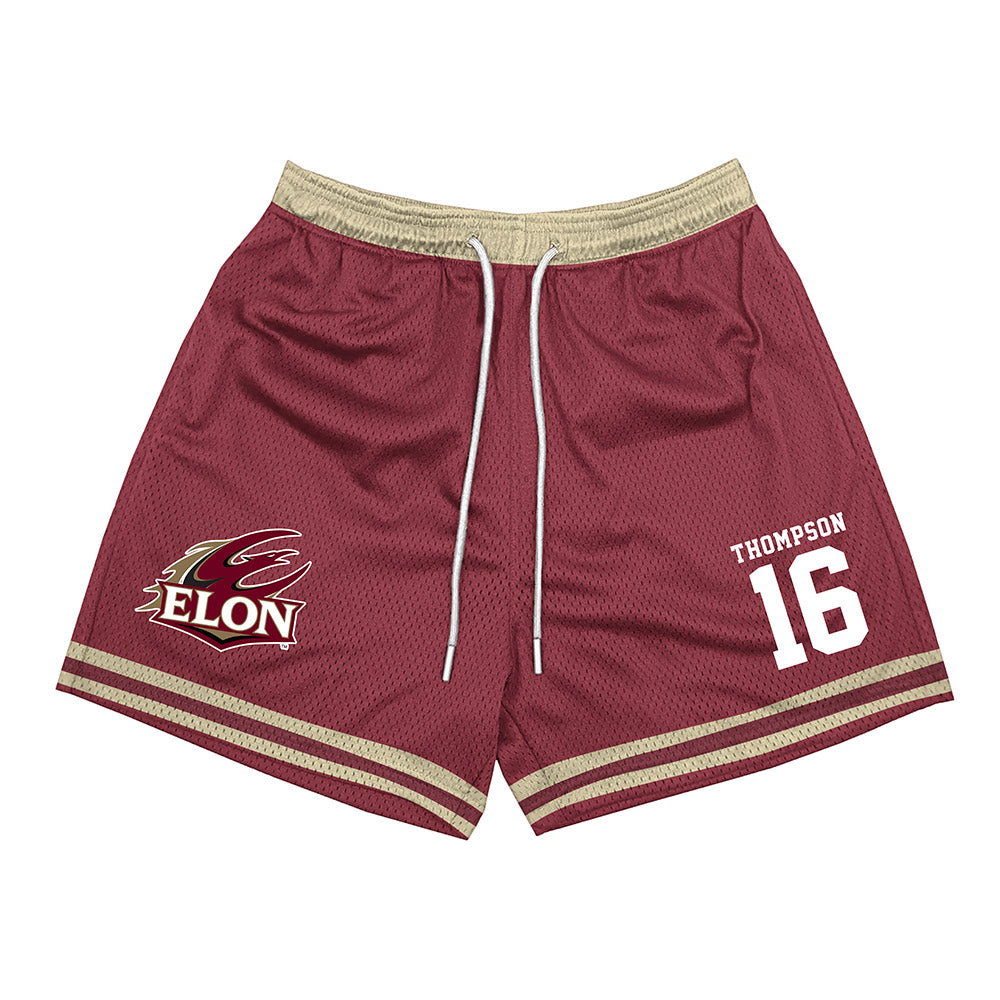 Elon - NCAA Men's Soccer : Diego Thompson - Shorts-0