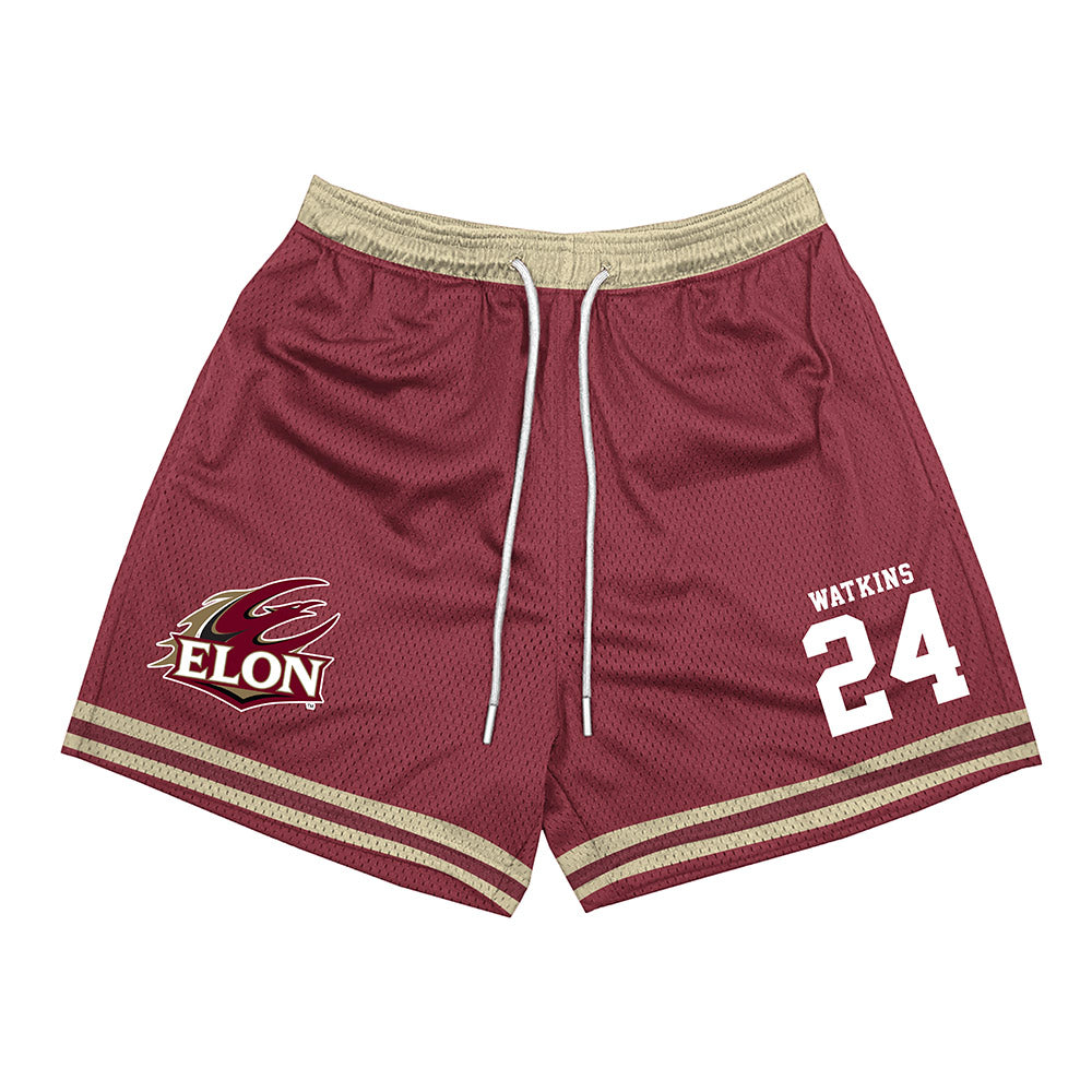 Elon - NCAA Women's Basketball : Tamia Watkins - Shorts-0
