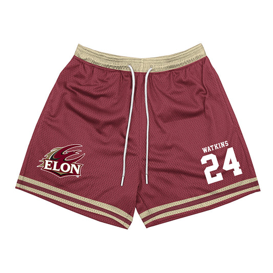 Elon - NCAA Women's Basketball : Tamia Watkins - Shorts-0