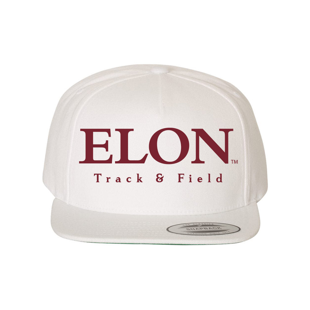 Elon - NCAA Women's Track & Field : Meghan Wilcox - Snapback Hat-0