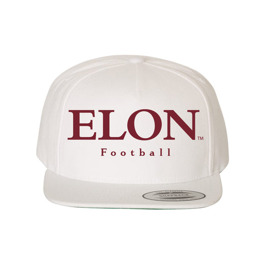 Elon - NCAA Football : Nhycer Kelly - Snapback Hat-0