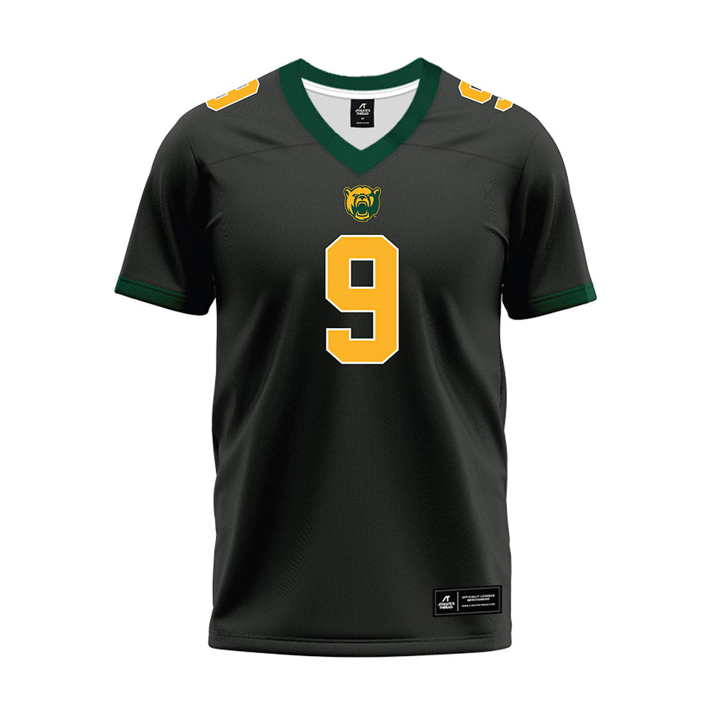 Baylor - NCAA Football : Ryan Davis - Anthracite Premium Football Jersey-0
