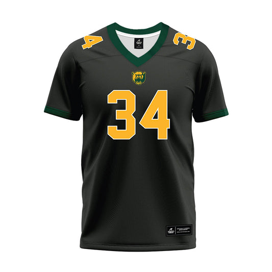 Baylor - NCAA Football : Davion Peters - Anthracite Premium Football Jersey-0