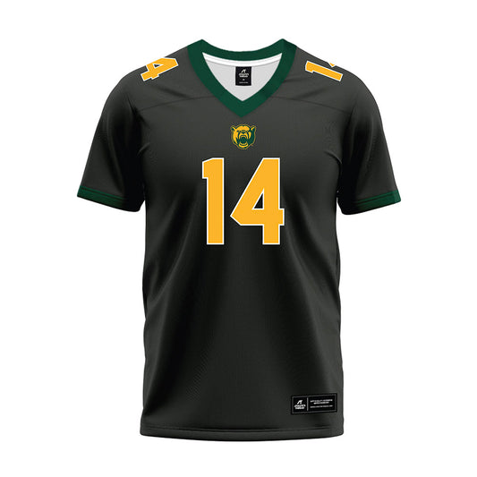 Baylor - NCAA Football : Edward Griffin - Anthracite Premium Football Jersey-0