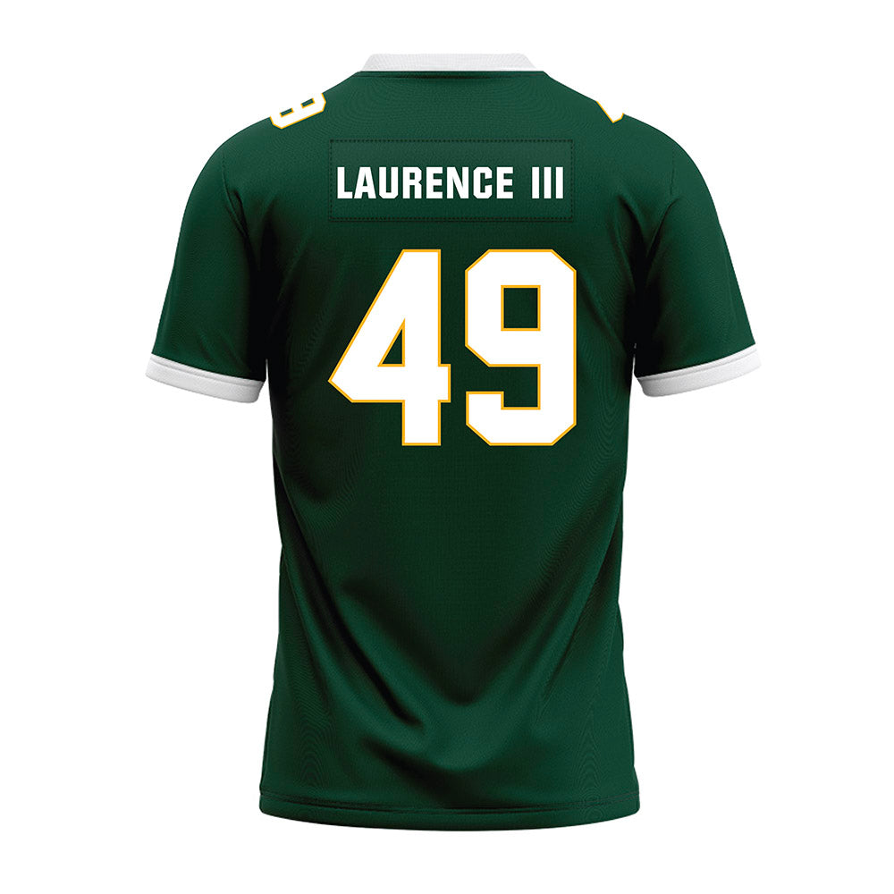 Baylor - NCAA Football : Trey Laurence III - Green Premium Football Jersey