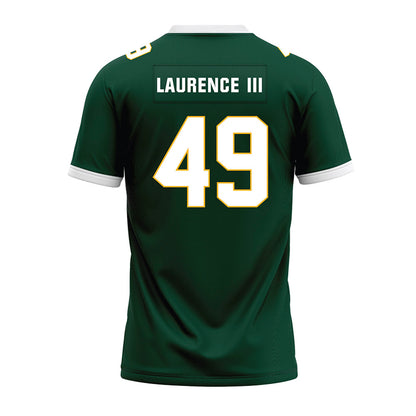 Baylor - NCAA Football : Trey Laurence III - Green Premium Football Jersey
