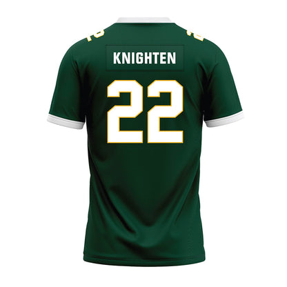 Baylor - NCAA Football : Caden knighten - Green Premium Football Jersey-1